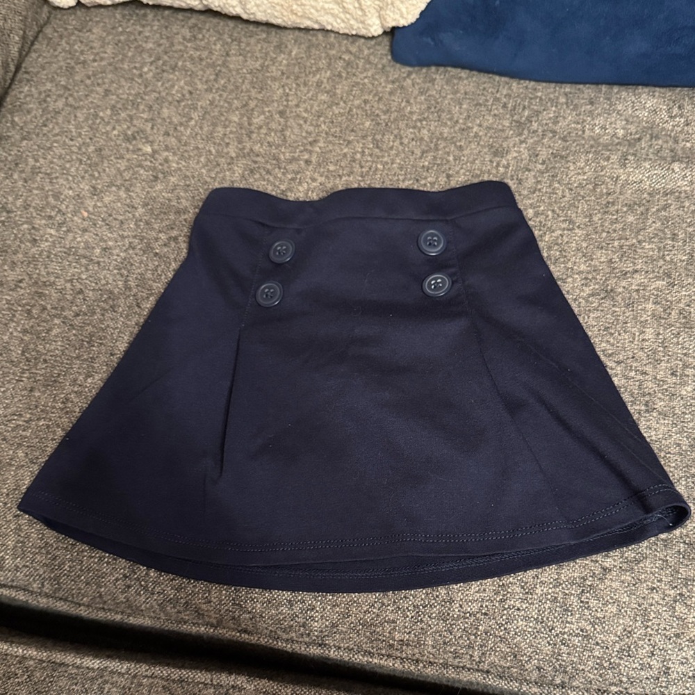 Navy Blue Uniform Skirt